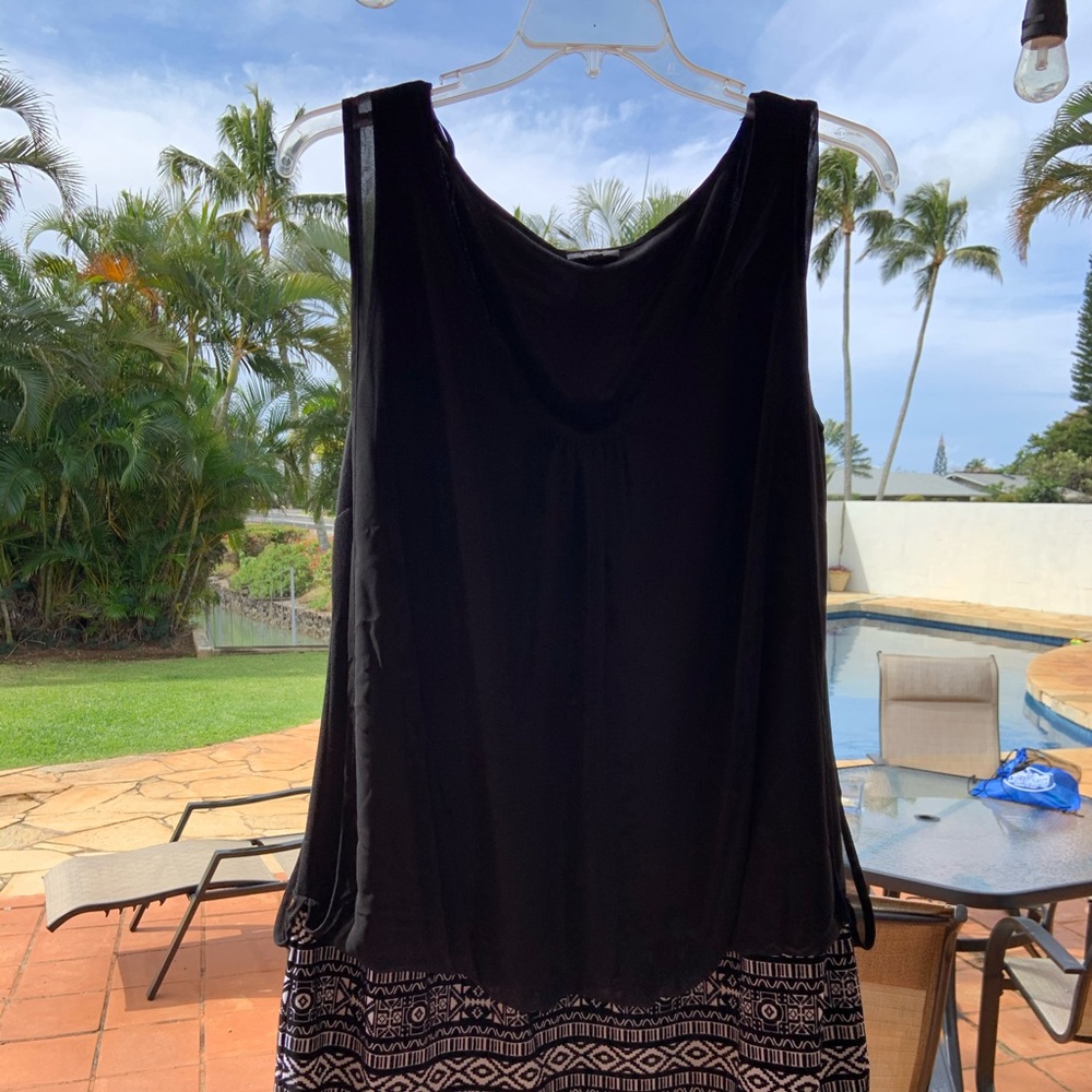 Mini blouson dress